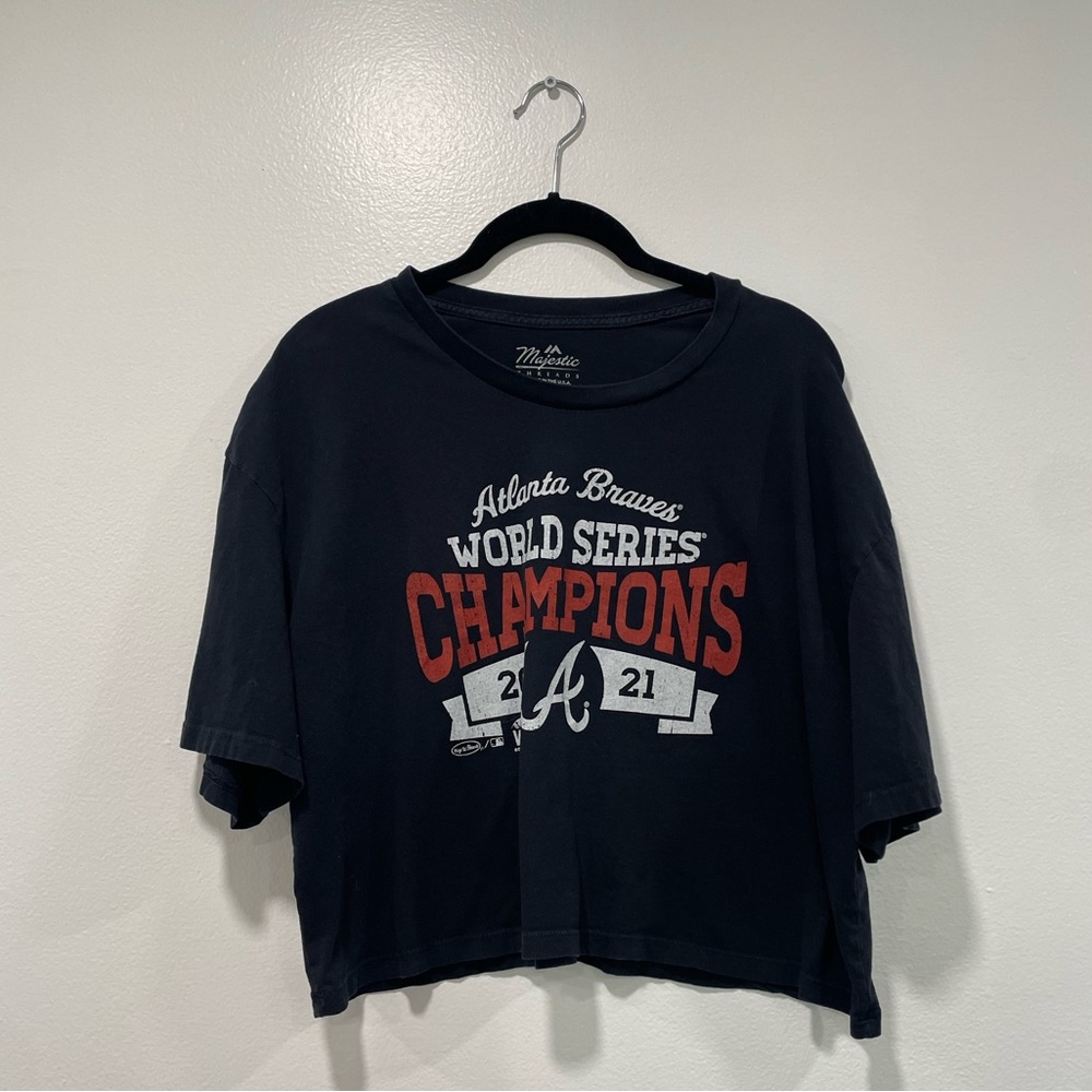 Atlanta Braves 2021 World Series cropped T